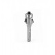 Broca 5/8" Amana Tool para corte en bisel con punta de carburo y balero con 2 filos. 47200