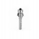 Broca 5/8" Amana Tool para corte en bisel con punta de carburo y balero con 2 filos. 47200