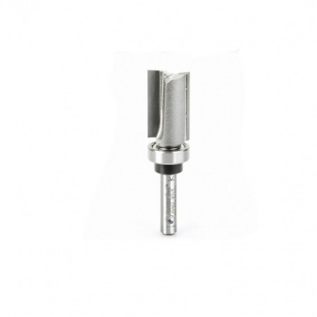 Broca 5/8" Amana Tool perfiladora con punta de carburo 2 filos para corte al ras con balero en la parte superior