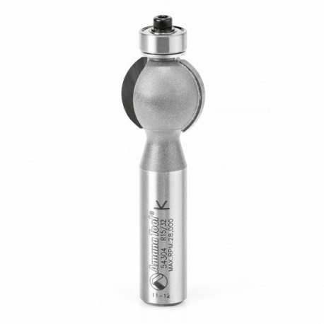 Broca 7/8" Amana Tool Edge Fluting con Balero y 2 Filos 54304