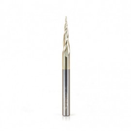 Broca 0.8mm Amana Tool para CNC cónico de bola con 3 filos 46470