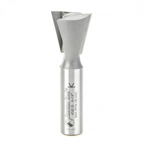 Broca 7/8" Amana Tool para Cola de Milano Ángulo 14° con 2 Filos 45818