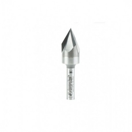 Broca 9/16" Amana Tool de carburo solido con cabeza de corte para rotulación.