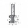 Broca Amana Tool de 1/4" para madera con 2 filos nariz de toro(media caña) 51540