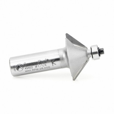 Broca Amana Tool para biselar madera 1-1/4" x 1/2" x 1/2" 49402