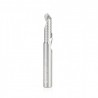 Broca carburo 1/4" 1 filos punta bola Up-Cut para Corte en Plástico 51818