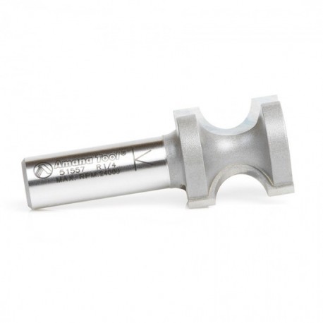 Broca carburo bull nose ( nariz de toro) 1" x 1" x 1/2" 51557