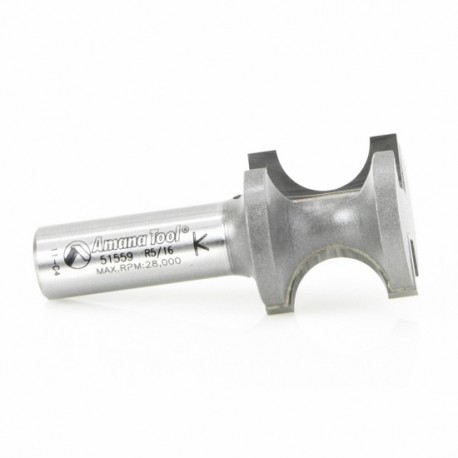 Broca Carburo Bull Nose (nariz de toro) 1-1/8" x 1" x 1/2" 51559