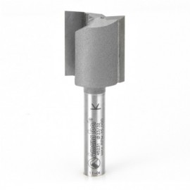 Broca Carburo Corte Recto 2 Filos 23/32 x 3/4 x 1/4 para Madera Contrachapada