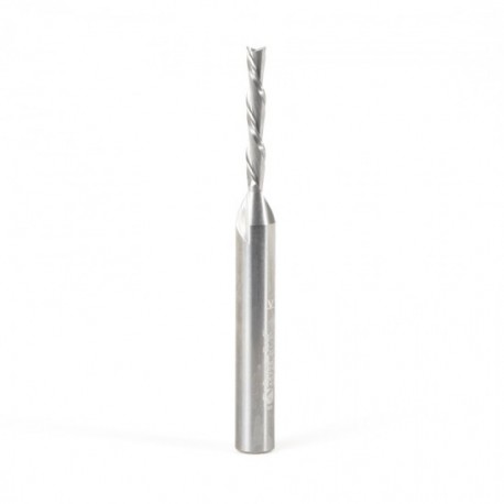 Broca Carburo Espiral 1/8 de 2 Filos Down-Cut Madera 13/16 x 1/4 x 2-1/2 . 46225