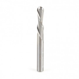 Broca Carburo Espiral 2 Filos Down-Cut Punta Bola de 1/4 x 1 x 1/4. 46476