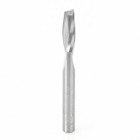 Broca Carburo Espiral Madera Solida 2 Filos de 1/4 x 3/4 x 1/4 Up-Cut. 46249