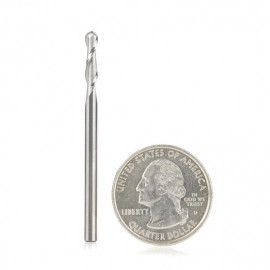 Broca Carburo Espiral Punta Bola 2 Filos de 1/8 x 1/2 x 1/8. 46375