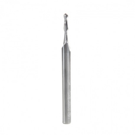 Broca Carburo Espiral Punta Bola 2 Filos Up-Cut  Multipropósito de 1/16 x 1/8 x 1/2 x 1/4. 46385