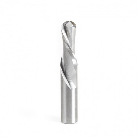 Broca Carburo Espiral Punta Bola 3 filos Down-Cut 1/2 x 1-1/4 x 1/2. 46477