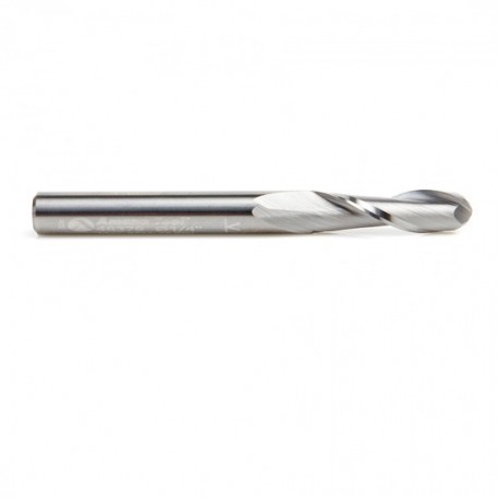 Broca Carburo Espiral Punta Bola Up-Cut 2 Filos Multipropósito de 1/8 x 1/4 x 2-1/2. 46379