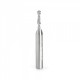 Broca Carburo Espiral Punta Bola Up-Cut de 1/8 x 1/2 x 1/4. 46369