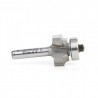 Broca carburo para redondear / rebordear esquinas con balero en punta 7/8" x 7/16" x 1/4" 49544