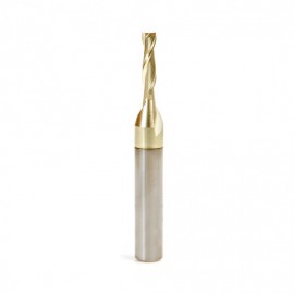 Broca Carburo ZrN en Espiral de 2 Filos para material compuesto y Fiberglass. 46040