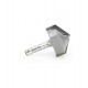 Broca 1-1/4" Amana Tool en surco 'V' ('V' Groove) con punta de carburo con 2 filos 45754