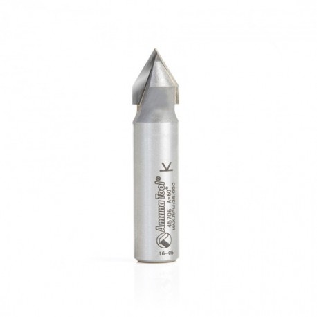 Broca Corte V para Grabar de 60° con 1/2 x 5/8 x 1/2. 45706