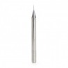 Broca en espiral de mini bola 0.015 Amana Tool para acero up-cut 51751