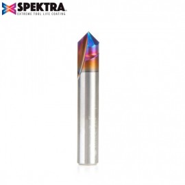 Broca en V para Grabar Spektra 90° 1/4 x 9/16 x 1/4 45625-K