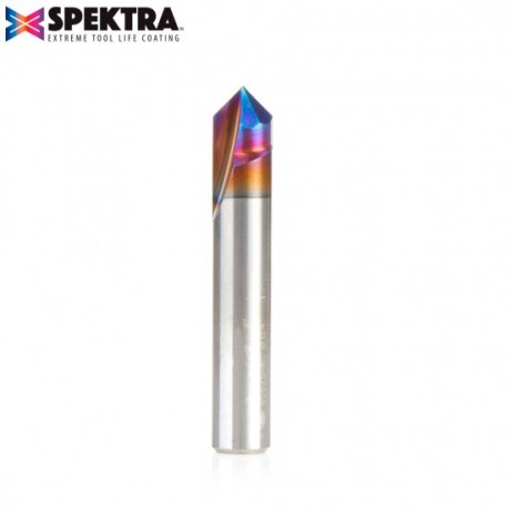 Broca en V para Grabar Spektra 90° 1/4 x 9/16 x 1/4 45625-K