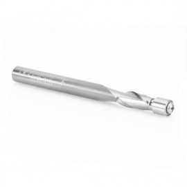 Broca espiral 1/4" Amana Tool con balero para aluminio con 2 filos 51422