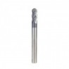 Broca Espiral Multi-Helix Punta Bola 1/4" x 5/8" x 1/4" para Acero 4 filos 51798