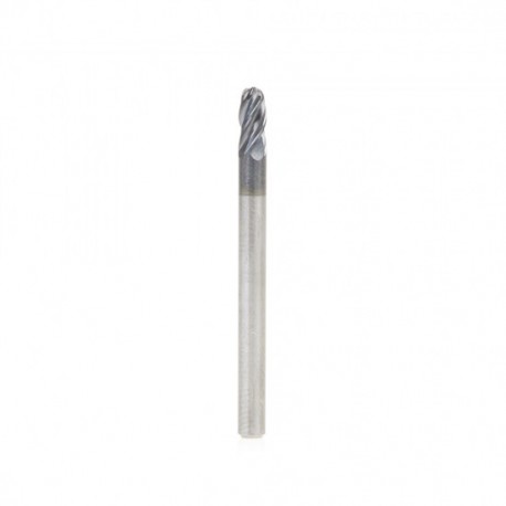Broca Espiral Multi-Helix Punta Bola 1/8" x 1/4" x 1/8" para Acero 4 filos 51790