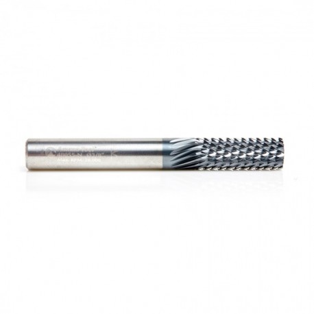 Broca 1/2" Amana Tool con molino en el extremo de la punta para metal duro compuesto y fibra de vidrio para alto rendimiento 48