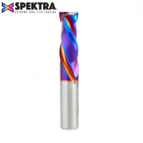 Broca Mortaja en Espiral Compresión Spektra 2 Filos 1/2" x 1-1/4" x 1/2"  46354-K