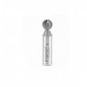 Broca 1/2" Amana Tool con punta de bola y punta de carburo con 2 filos.