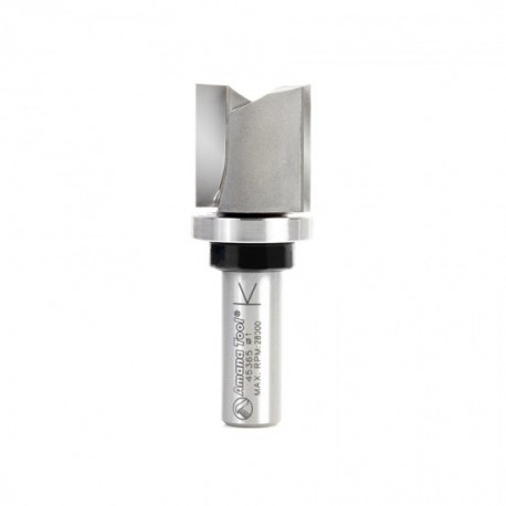 Broca Recta 1" x 1" x 1/2" Perfiladora de Carburo 2 Filos para Madera c/balero 45365