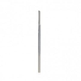 Broca Recta con filo 'O' de 1/8" x 5/8 x 1/8 de carburo solido para plástico 43503