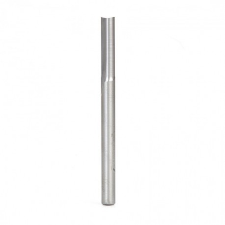 Broca recta en V (HSS) acero alta velocidad para Foam 1/4 x 1 x 1/4 HSS1611
