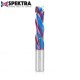 Broca Spektra 1/2" Amana Tool Compresión en Espiral 46014-K
