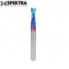 Broca Spektra 1/4" Up Cut para Perforar y Ranurar 46102-K
