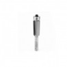 Broca 1/2" Amana Tool Dynabit™ con punta de carburo para corte al ras de laminado con balero guía con 2 filos.