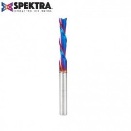 Broca Spektra Espiral 2 Filos Down-Cut de 1/4 x 1-1/4 x 1/4. 46421-K