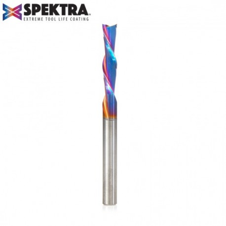 Broca Spektra Espiral 2 Filos Down-Cut de 1/4 x 1-1/8 x 1/4. 46416-K