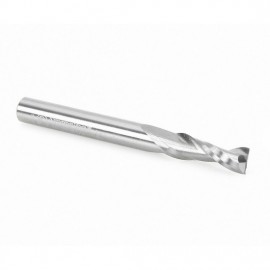 Broca Spiral 1/4" Amana Tool para CNC con 2 filos, Up-cut.