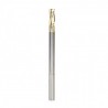 Broca 1/2" Amana Tool para CNC es espiral plana 2D y 3D ZrN 3 filos 46596.