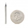 Broca en espiral de mini bola 0.020 Amana Tool para acero up-cut 51752