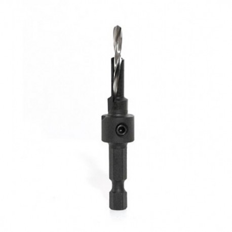 Avellanador Timberline Cambio rapido con broca para tornillos de muebles. 608-150 — accesorios para brocas de perforación